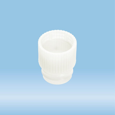 Push cap, white, suitable for tubes  13 mm, 1000 Piece(s)