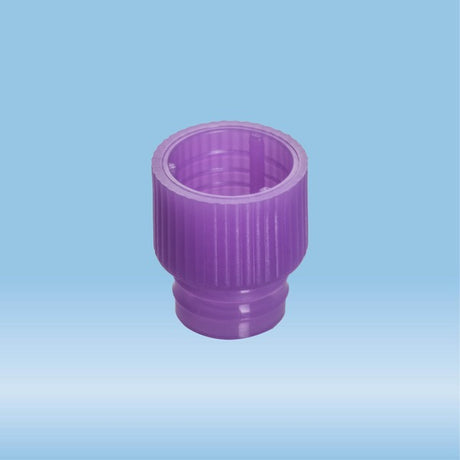 Push cap, violet, suitable for tubes  12 mm, 1000 Piece(s)