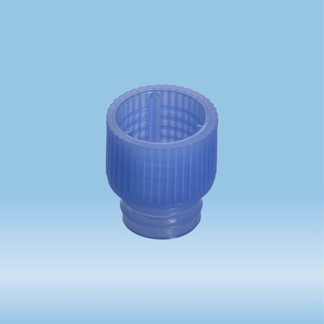 Push cap, blue, suitable for tubes  12 mm, 1000 Piece(s)