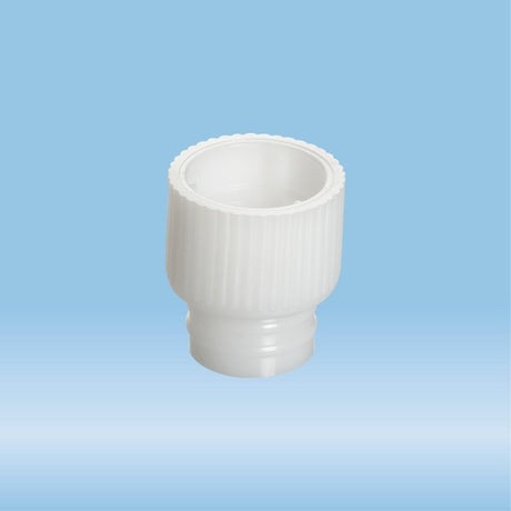 Push cap, white, suitable for tubes  12 mm, 1000 Piece(s)