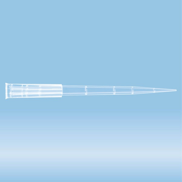 Pipette tip, extra long, 200 µl, transparent, 96 piece(s)/box, 960 Piece(s)