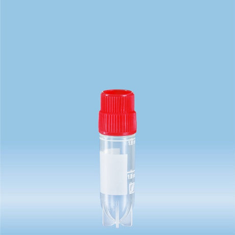 CryoPure tubes, 2 ml, QuickSeal screw cap, red, 500 Piece(s)