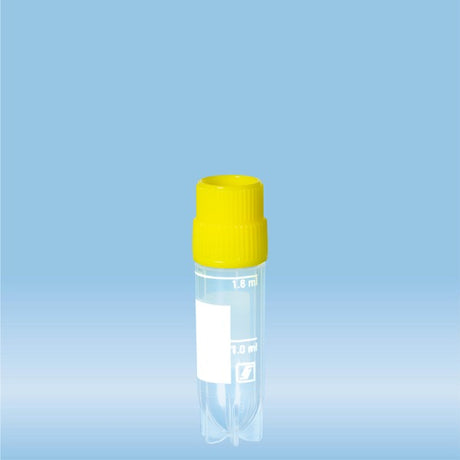 CryoPure tubes, 2 ml, QuickSeal screw cap, yellow, 500 Piece(s)