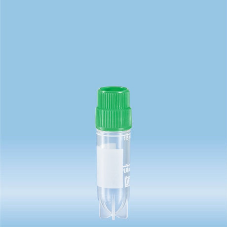 CryoPure tubes, 2 ml, QuickSeal screw cap, green, 500 Piece(s)