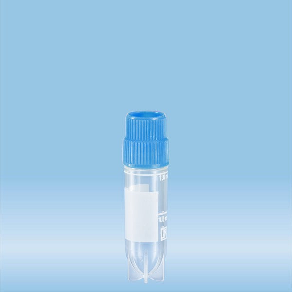 CryoPure tubes, 2 ml, QuickSeal screw cap, blue, 500 Piece(s)