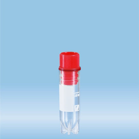 CryoPure tubes, 2 ml, QuickSeal screw cap, red, 500 Piece(s)