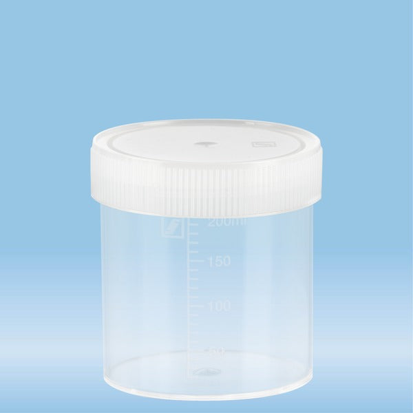 Multi-purpose container, 250 ml, 78 x 70 mm, graduated, PP, 240 Piece(s)