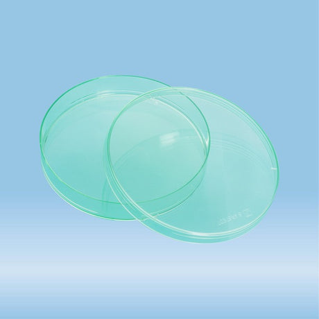 Petri dish, 92 x 16 mm, green, with ventilation cams, 480 Piece(s)