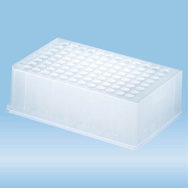 Deep Well MegaBlock, 1.2 ml, free from DNA/DNase/RNase, free from pyrogens/endotoxins, PP, 32 Piece(s)