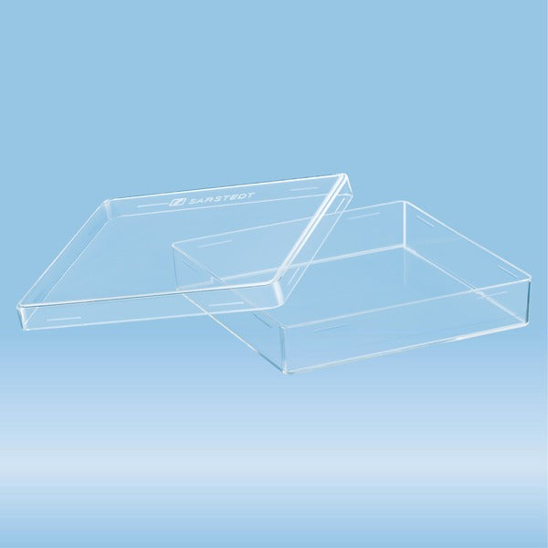 Petri dish, 100 x 100 x 20 mm, transparent, without ventilation cams, 160 Piece(s)