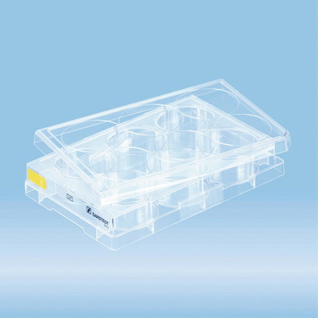 Cell culture plate, 6 well, surface: Cell+, flat base, 50 Piece(s)