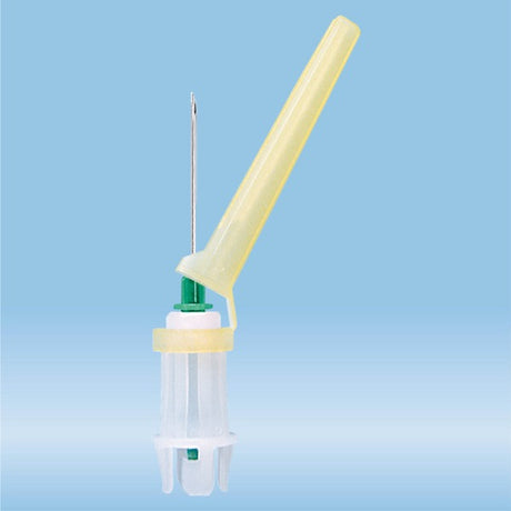S-Monovette safety needle, 21G x 1'', green, 1 piece(s)/blister, 50 Piece(s)