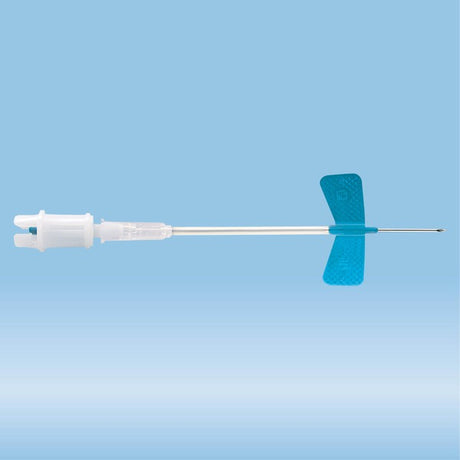 Multifly needle, 23G x 3/4'', blue, tube length: 80 mm, 1 piece(s)/blister, 120 Piece(s)