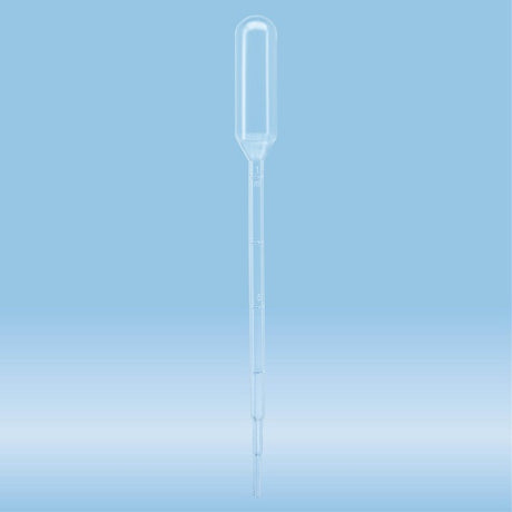 Transfer pipette, 3.5 ml, (LxW): 156 x 12.5 mm, LD-PE, transparent, 500 Piece(s)