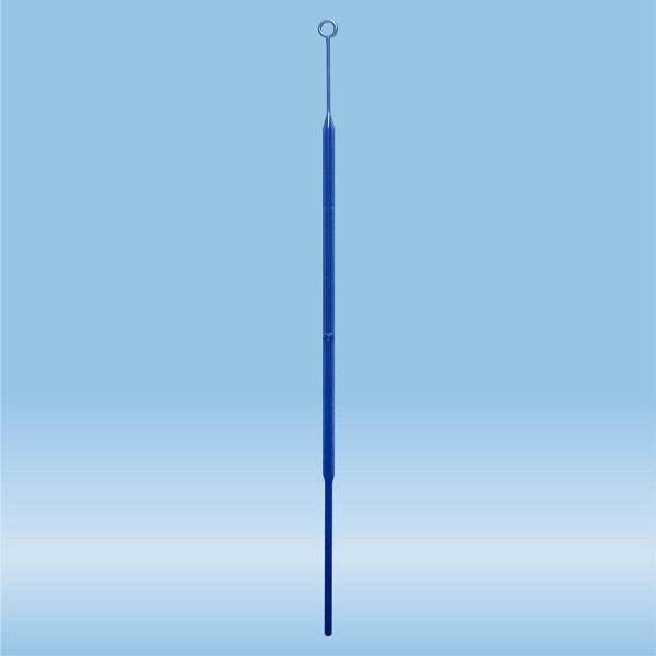 Inoculation loop, 10 µl, PS, blue, sterile, 960 Piece(s)