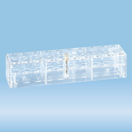 Rack, PC, format: 10 x 2, suitable for tubes, all S-Monovette diameters, 1 Piece(s)