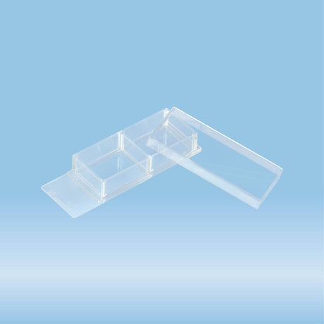 x-well cell culture chamber, 2-well, on PCA slide, removable frame, 6 Piece(s)