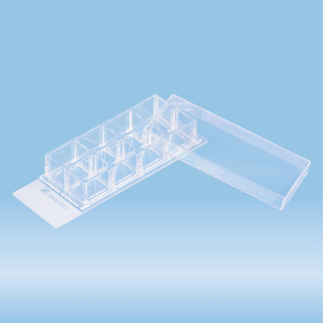 x-well cell culture chamber, 8-well, on glass slide, removable frame, 6 Piece(s)