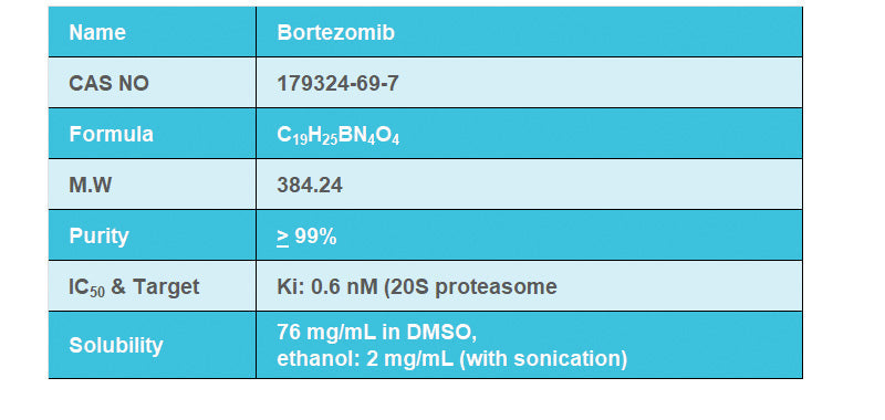 Bortezomib, Free Base, 99%