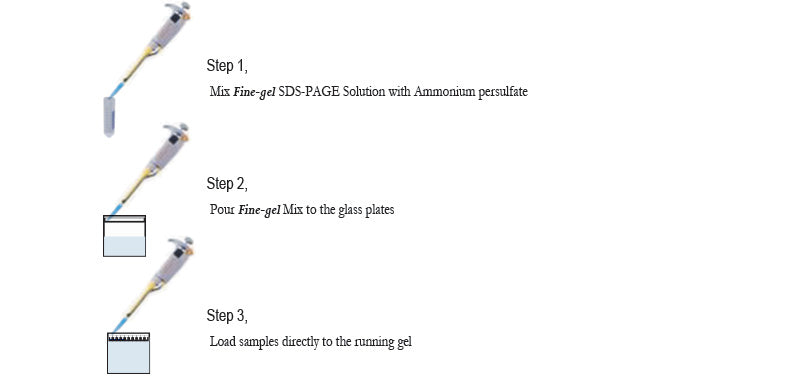 Fine-gel SDS-PAGE Gel Solution (15%)