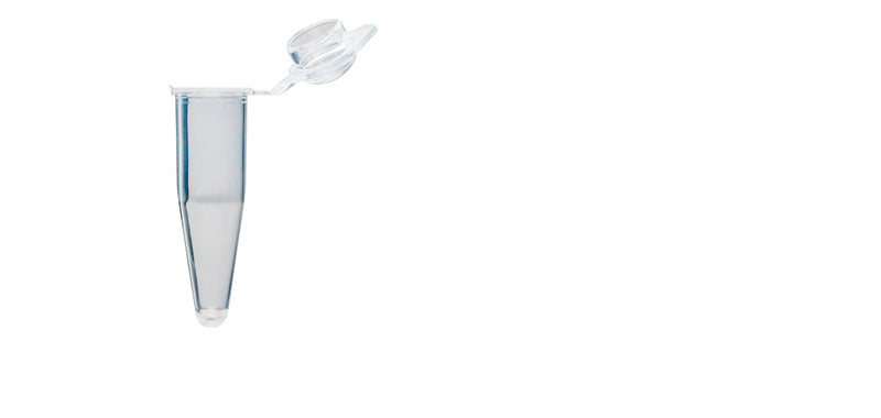 0.5 ml Individual PCR Tubes with attached Domed Caps