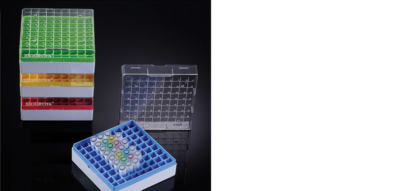 100-Well Polycarbonate Freezer Boxes