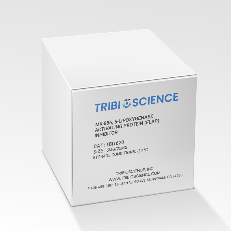 MK-886, 5-Lipoxygenase activating protein (FLAP) inhibitor (TBI1040)