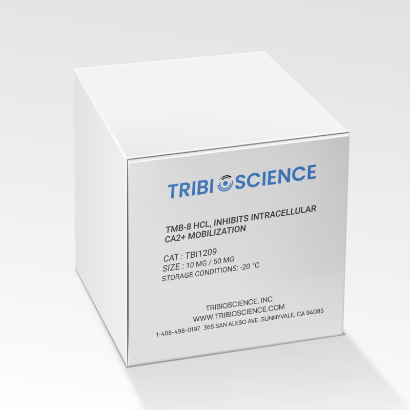 TMB-8 HCl, Inhibits intracellular Ca2+ mobilization (TBI1209)