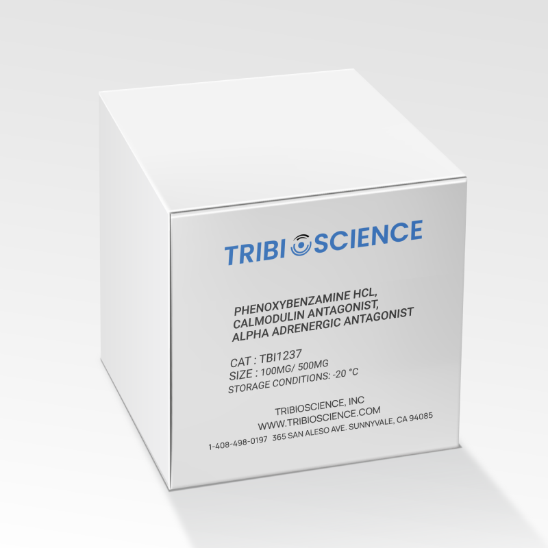 Phenoxybenzamine HCl, Calmodulin antagonist, alpha adrenergic antagonist (TBI1237)