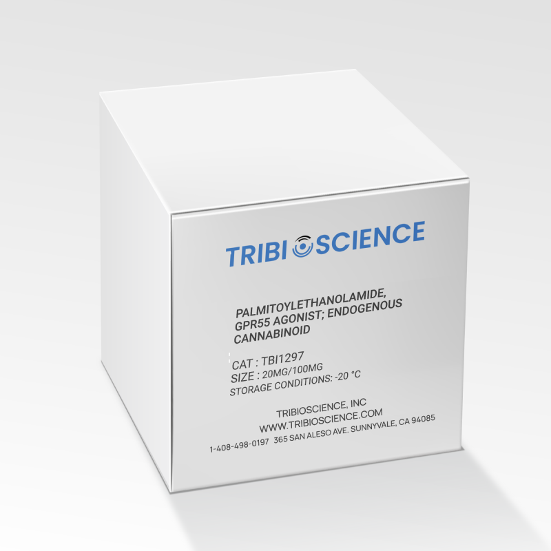 Palmitoylethanolamide, GPR55 agonist; endogenous cannabinoid (TBI1297)