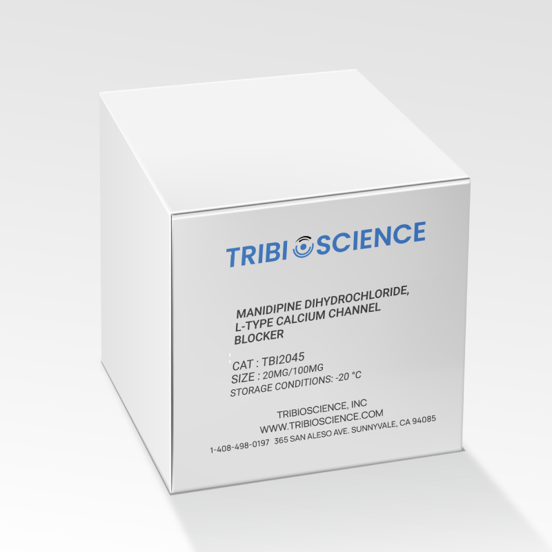 Manidipine dihydrochloride, L-type calcium channel blocker (TBI2045)