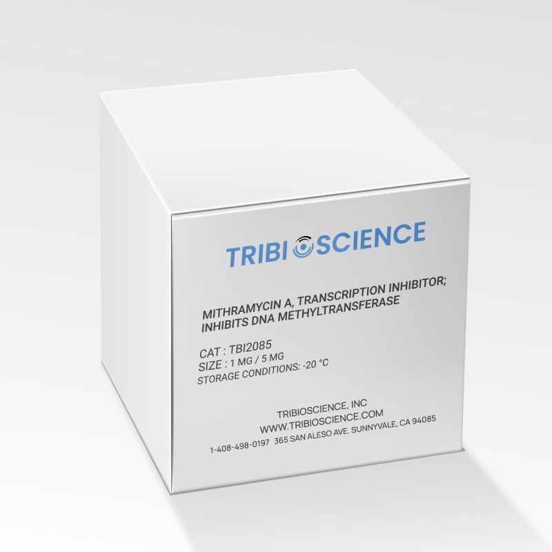 Mithramycin A, Transcription inhibitor; Inhibits DNA methyltransferase (TBI2085)
