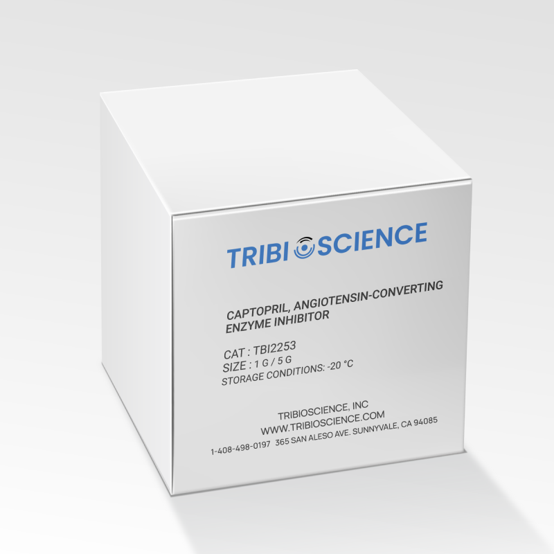 Captopril, Angiotensin-converting enzyme inhibitor (TBI2253)