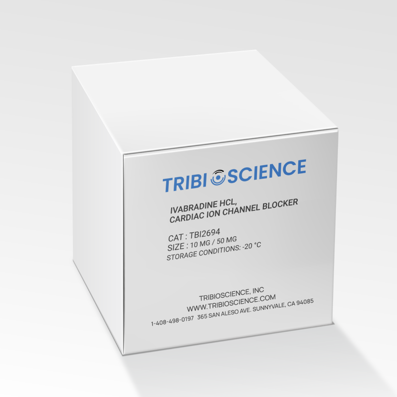 Ivabradine HCl, Cardiac ion channel blocker (TBI2694)