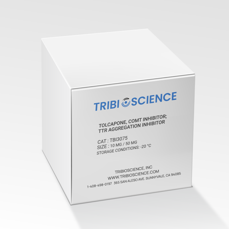 Tolcapone, COMT inhibitor; TTR aggregation inhibitor (TBI3075)