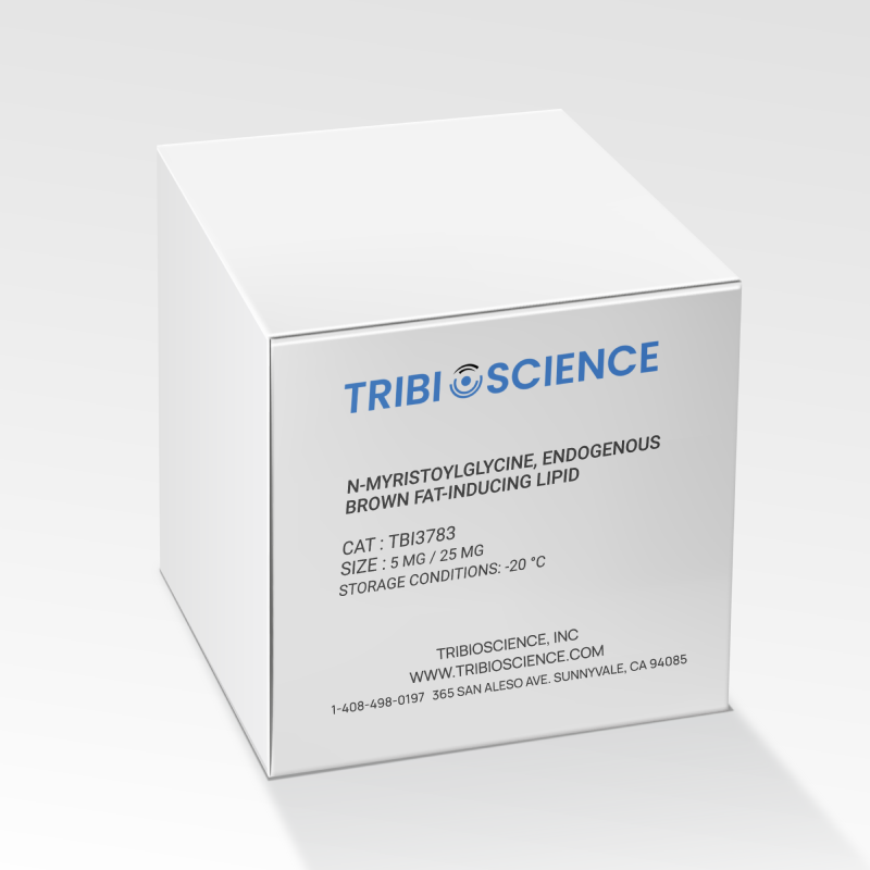 N-Myristoylglycine, Endogenous brown fat-inducing lipid (TBI3783)