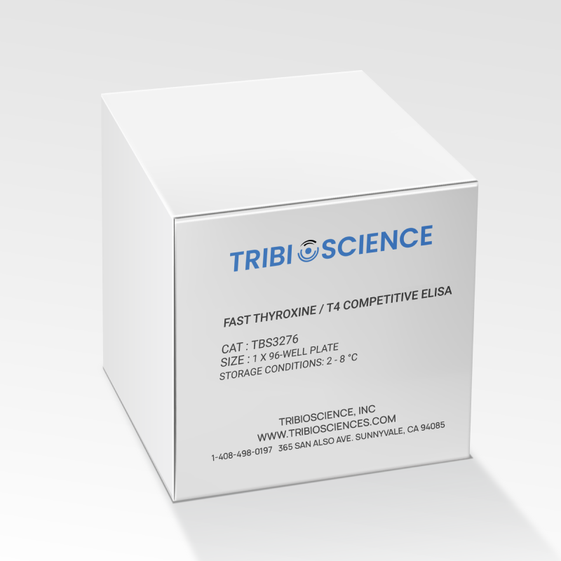 Fast Thyroxine / T4 Competitive ELISA, 1step and 1hr