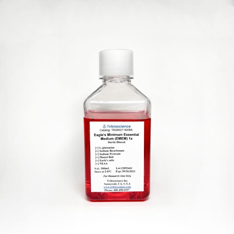 Eagle’s Minimum Essential Medium (EMEM) with L-Glutamine, Phenol Red, 1x (TBS8027)