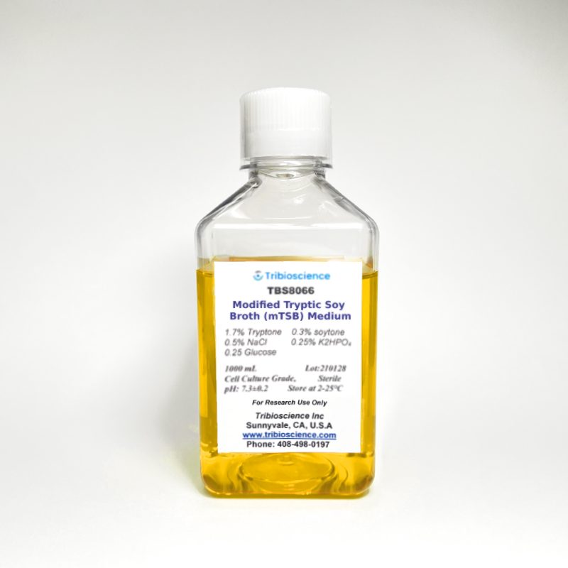 Modified Tryptic Soy Broth (mTSB) Medium