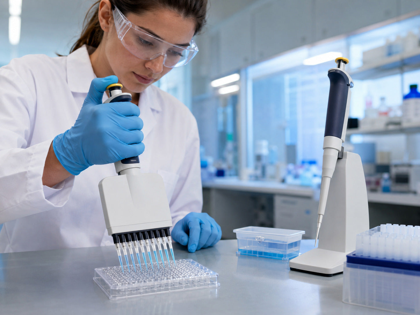 96 well plate pipette