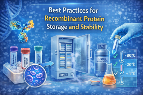 Recombinant protein storage