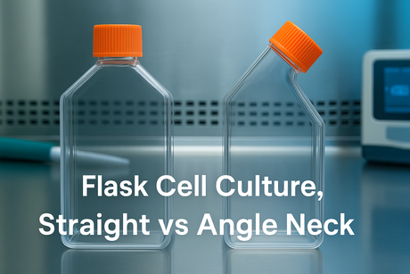 Flask Cell Culture, Straight vs Angle Neck