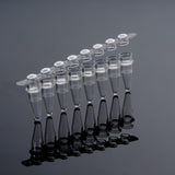 Biologix® 0.2ml-8-Strip PCR Tubes with Caps, Clear, 125/Pack, 1250/Case
