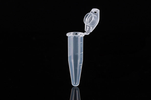NEST 0.6 mL, 1.5 mL, 2 mL, 5 mL Microcentrifuge Tube, Clear, Sterile, Conical or round, Lock Cap