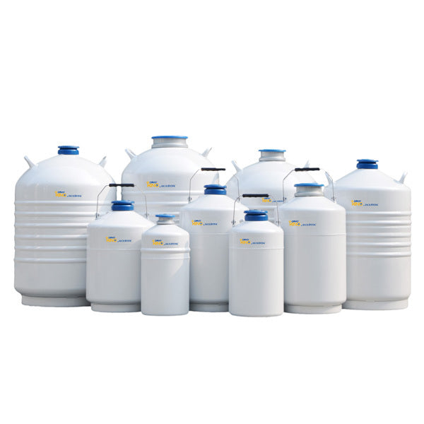 CryoKING® Liquid Nitrogen Tank - 31.5 L/35.5 L, Including 6 Square Racks