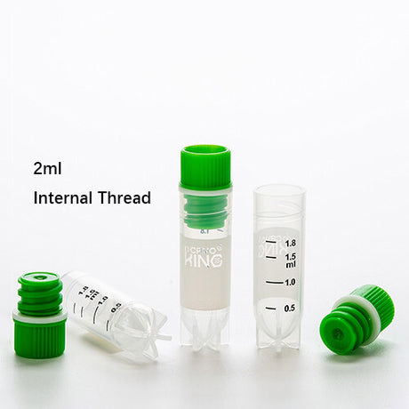 Cryogenic Vials-2.0ml tubes (Internal Thread, Non-Barcoded) 25/Bag, 500/Pack, 1000/Case