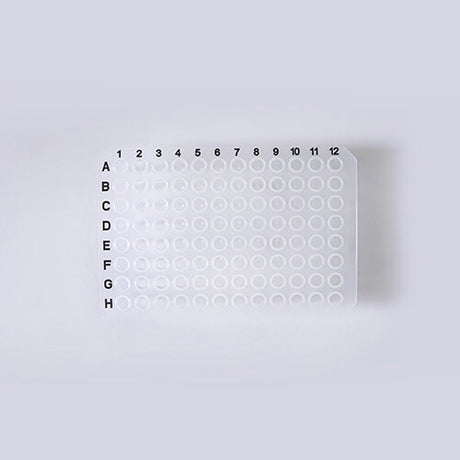 Biologix® 96 well PCR Plates - 0.1ml, Clear/White color, 10 Plates/Pack,100 Plates/Case