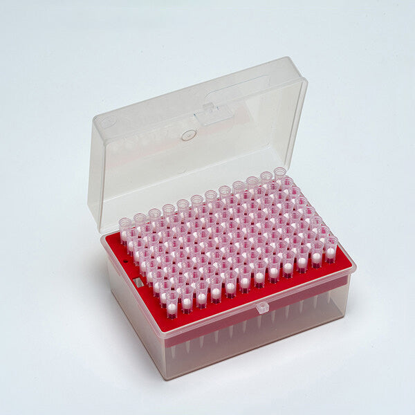 BioLeader Filtering Pipette Tips-200uL (Racked), 10 Packs/Bag, 5 Bags/Case