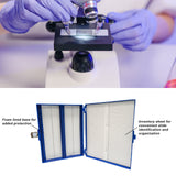 Biologix® Slide Storage Boxes with Foam Lining  (100 Place), 5/Pack, 30/Case