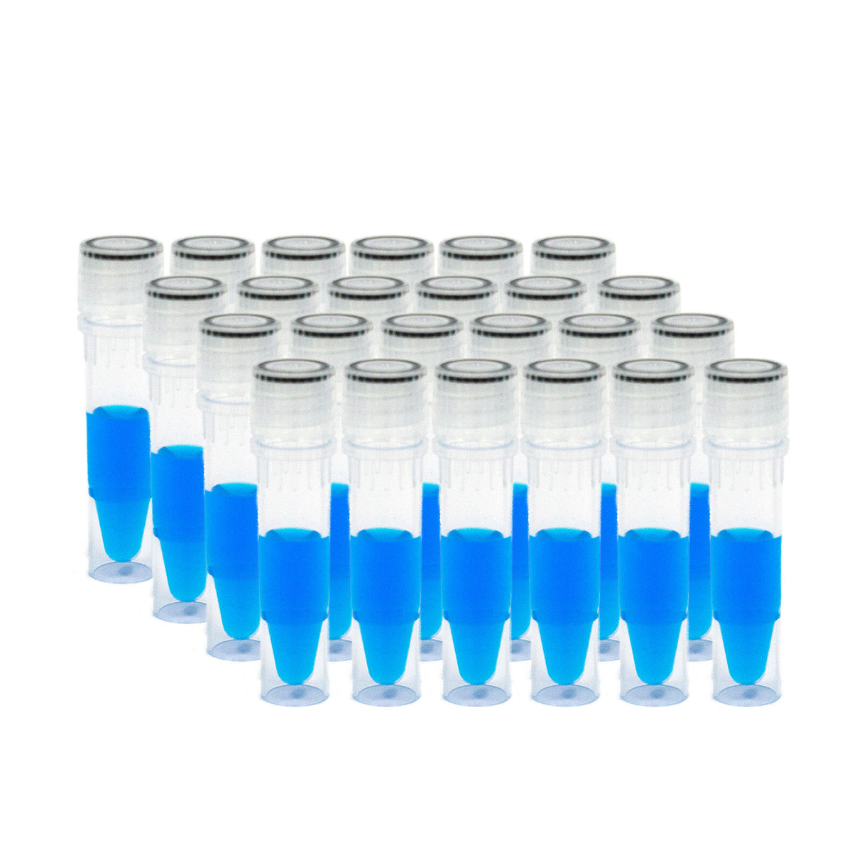 Biologix® 0.5/1.5/2.0ML Cryogenic Vials, External, 50/Bag, 500/Pack, 2000/Case